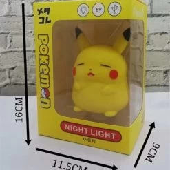 Süßes Pikachu Nachtlicht Pokemon Lampe -Pokémon Spielzeug Geschäft product image 1799513206