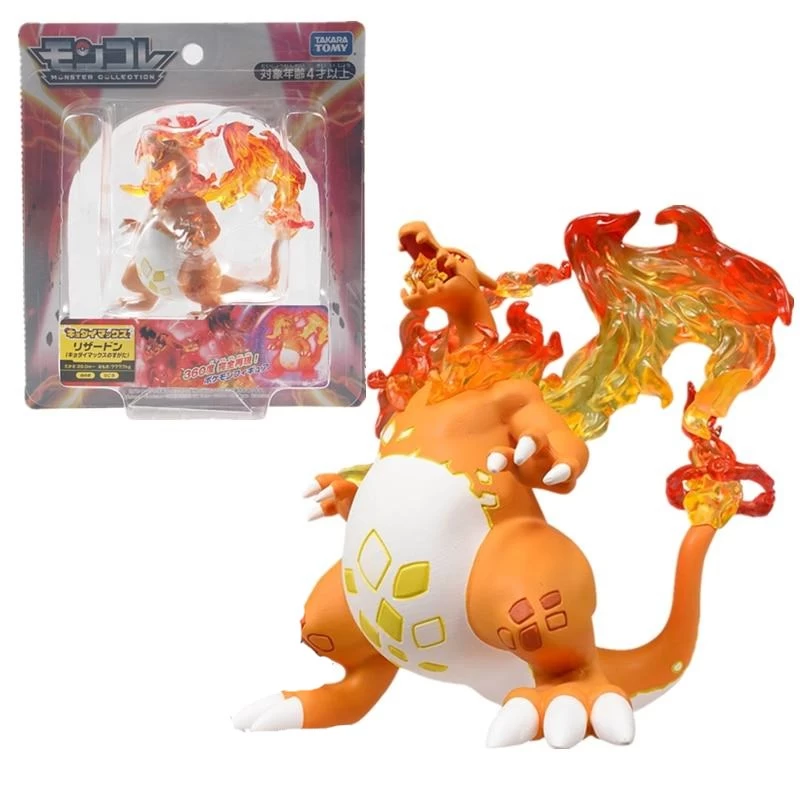 Gigamax Glurak Charizard Pokemon Moncolle Figur 2 Gigamax Glurak Charizard Pokemon Moncolle Figur - Image 2