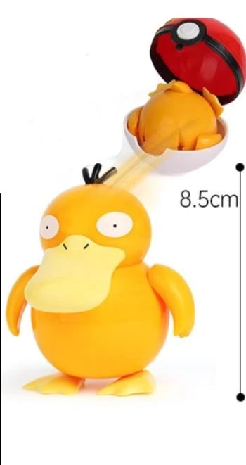 Enton Psyduck Figur Im Pokeball - Pokemon Spielzeug 3 Enton Psyduck Figur Im Pokeball - Pokemon Spielzeug - Image 3