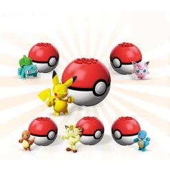 Mega Bloks Pokemon Series Pikachu Glumanda Schiggy Und Mehr -Pokémon Spielzeug Geschäft product image 1813213283