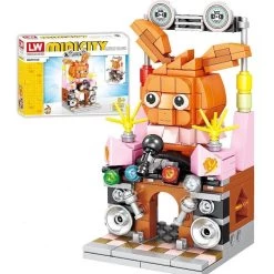 Pokémon Enton, Pikachu, Schiggy, Evoli 4in1 Straßen Baustein Set -Pokémon Spielzeug Geschäft product image 1813264972