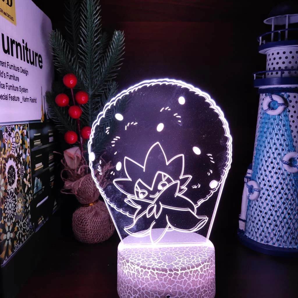 Pokemon Cottomi Eldegoss LED Lampe 6 Pokemon Cottomi Eldegoss LED Lampe - Image 6