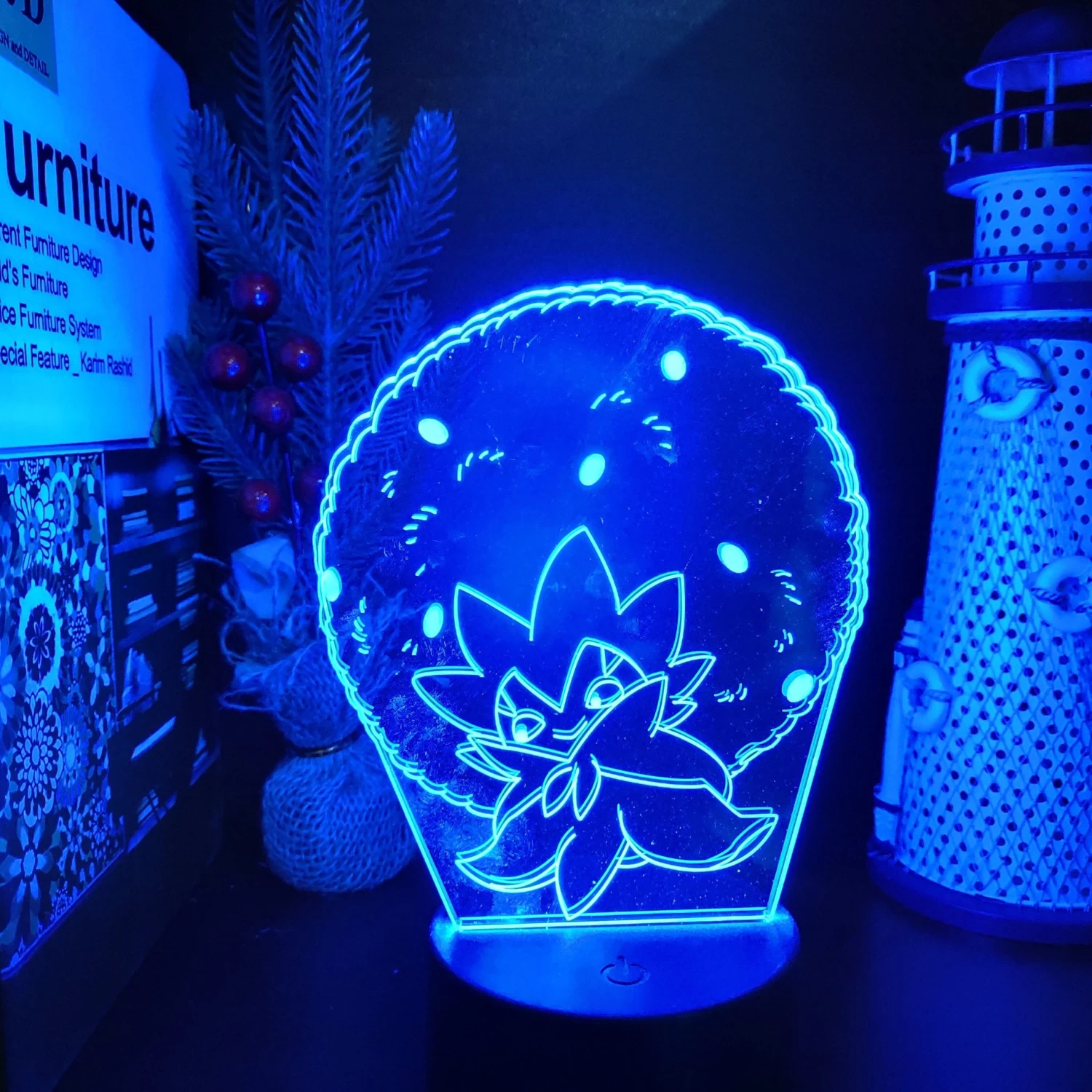 Pokemon Cottomi Eldegoss LED Lampe 10 Pokemon Cottomi Eldegoss LED Lampe - Image 10