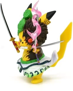 Pikachu Anime Kawaii Cosplay Roronoa Zoro Pokemon Figur (ca. 10cm) -Pokémon Spielzeug Geschäft product image 1833307387
