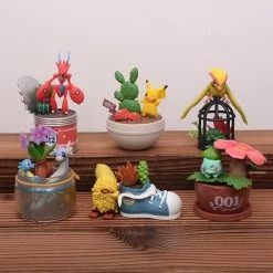 6er Set Botanische Pokemon Figuren -Pokémon Spielzeug Geschäft product image 1874799648