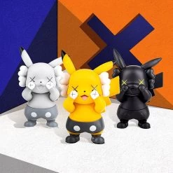 Pikachu Anime Figuren In Verschiedenen Farben (10cm Oder 18cm) -Pokémon Spielzeug Geschäft product image 1880584597