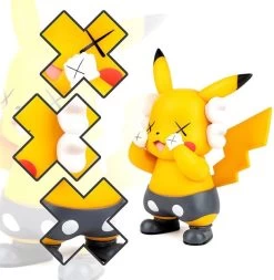 Pikachu Anime Figuren In Verschiedenen Farben (10cm Oder 18cm) -Pokémon Spielzeug Geschäft product image 1880584607