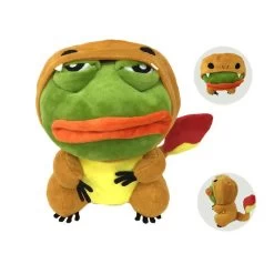 Pikachu, Glumanda, Bisasam U. A. Als Sad Frog Meme Cosplay Plüsch Pokemon (ca. 25cm) -Pokémon Spielzeug Geschäft product image 1883650671