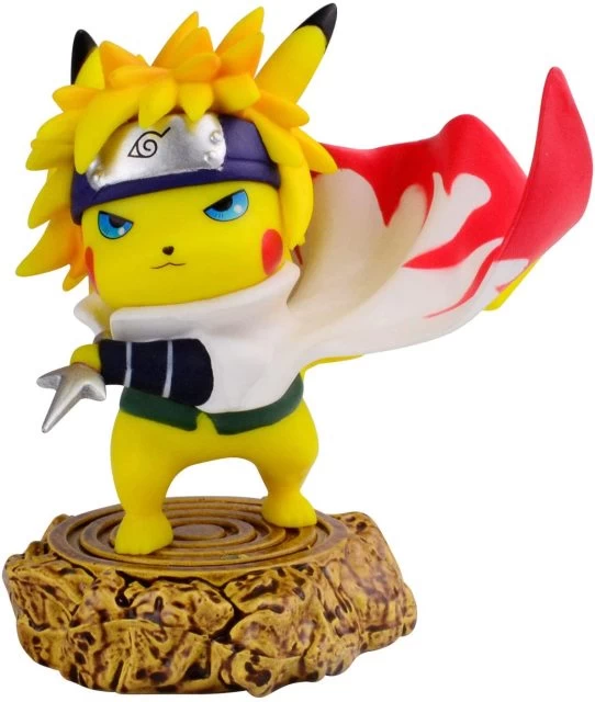 Pikachu Figur Cosplay Als Namikaze Minato (ca. 10cm) 2 Pikachu Figur Cosplay Als Namikaze Minato (ca. 10cm) - Image 2