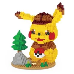 Detektiv Pikachu Klemm Baustein Set (675 Bausteine) -Pokémon Spielzeug Geschäft product image 1894497828