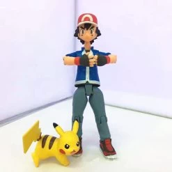Ash Ketchum Mit Pikachu, Glumanda Und Schiggy Action Spiel Figur -Pokémon Spielzeug Geschäft product image 1895461969