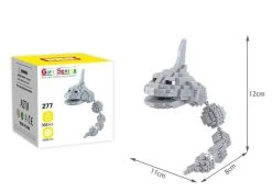 Pokemon Klemm-Baustein Figuren: Sterndu, Gengar, Pikachu, Floink, Kussilla, Rossana, Menki, -Pokémon Spielzeug Geschäft product image 1898290237