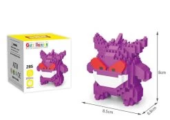 Pokemon Klemm-Baustein Figuren: Sterndu, Gengar, Pikachu, Floink, Kussilla, Rossana, Menki, -Pokémon Spielzeug Geschäft product image 1898290266