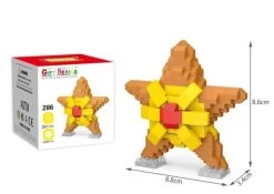 Pokemon Klemm-Baustein Figuren: Sterndu, Gengar, Pikachu, Floink, Kussilla, Rossana, Menki, -Pokémon Spielzeug Geschäft product image 1898290268