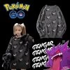 Stylisher Pokemon Gengar Oversize Pullover Kleidung