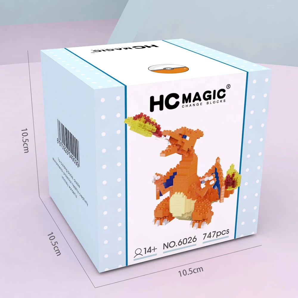 Pokémon Glurak Bausteine Zum Selbstbauen 2 Pokémon Glurak Bausteine Zum Selbstbauen - Image 2