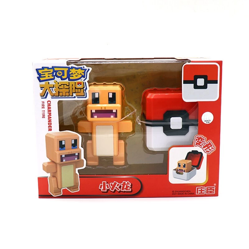 Pokemon Spielzeug Figuren Und Bälle Im Pixel Look 2 Pokemon Spielzeug Figuren Und Bälle Im Pixel Look - Image 2