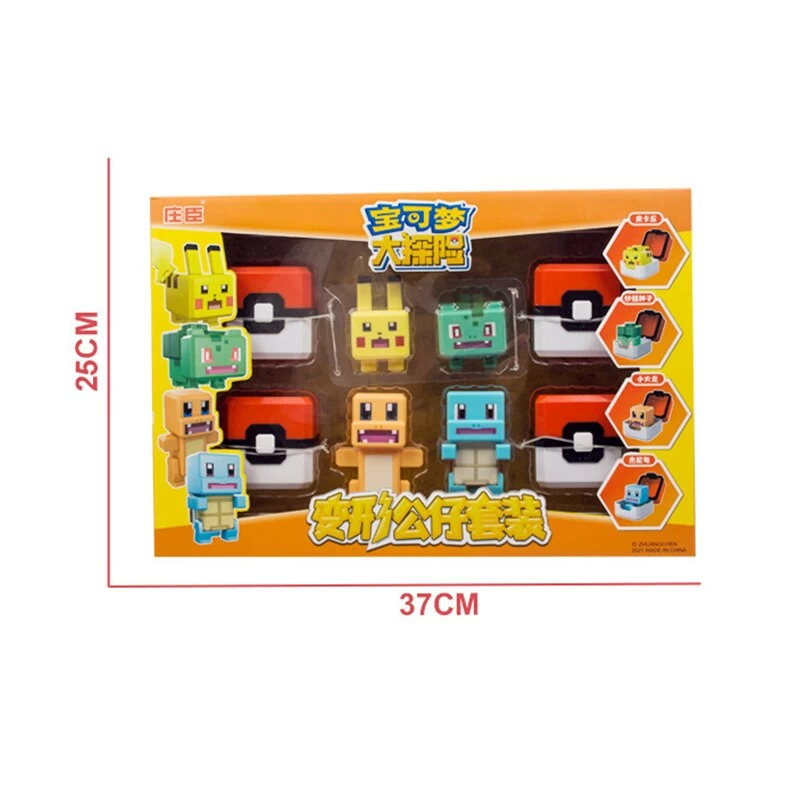 Pokemon Spielzeug Figuren Und Bälle Im Pixel Look 10 Pokemon Spielzeug Figuren Und Bälle Im Pixel Look - Image 10