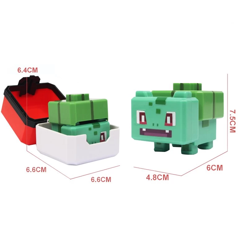 Pokemon Spielzeug Figuren Und Bälle Im Pixel Look 16 Pokemon Spielzeug Figuren Und Bälle Im Pixel Look - Image 16