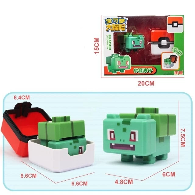 Pokemon Spielzeug Figuren Und Bälle Im Pixel Look 19 Pokemon Spielzeug Figuren Und Bälle Im Pixel Look - Image 19