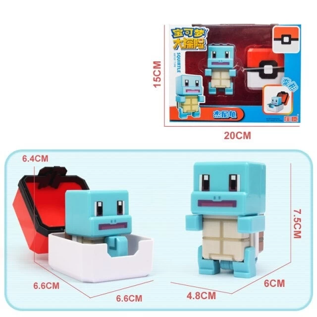 Pokemon Spielzeug Figuren Und Bälle Im Pixel Look 5 Pokemon Spielzeug Figuren Und Bälle Im Pixel Look - Image 5