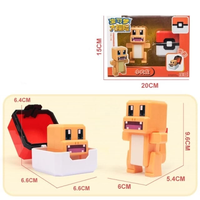 Pokemon Spielzeug Figuren Und Bälle Im Pixel Look 15 Pokemon Spielzeug Figuren Und Bälle Im Pixel Look - Image 15