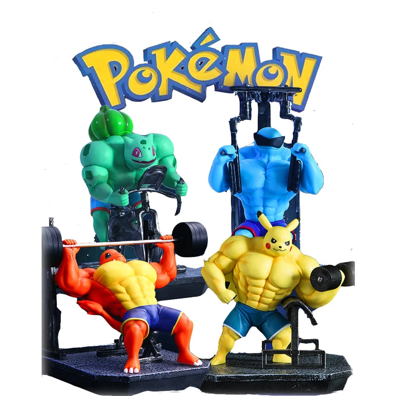 Pokemon Gym Muskel Figuren (ca. 16-17cm) Diverse Motive 10 Pokemon Gym Muskel Figuren (ca. 16-17cm) Diverse Motive - Image 10