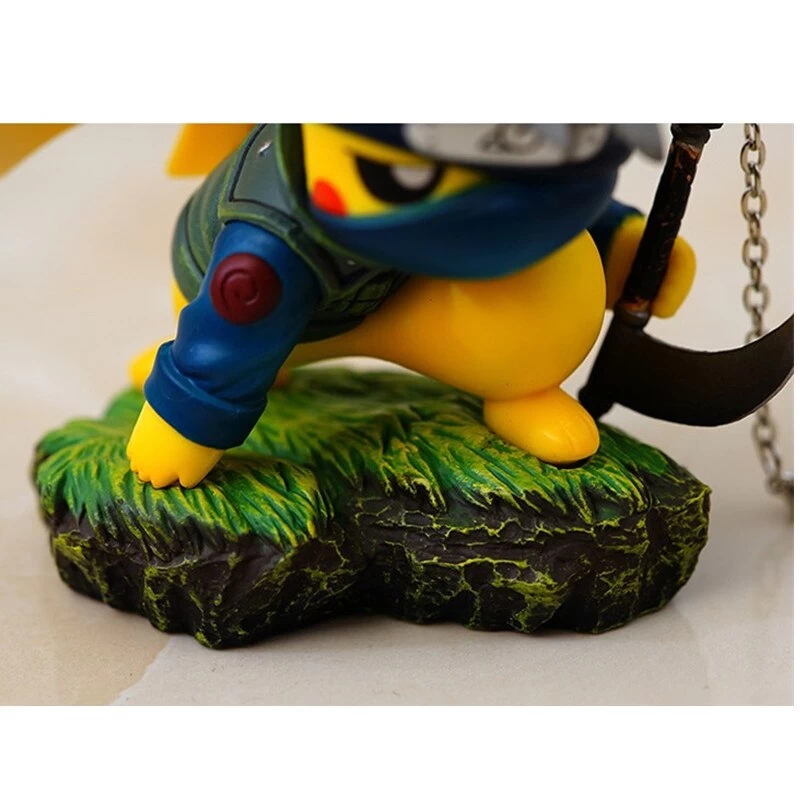 Pokémon Sammelfigur Pikachu Im Manga Naruto Optik, Ca. 10cm 6 Pokémon Sammelfigur Pikachu Im Manga Naruto Optik, Ca. 10cm - Image 6