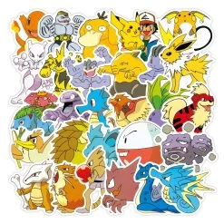 Pokémon Sticker Aufkleber - 50 Oder 100 Stück -Pokémon Spielzeug Geschäft product image 1951066869
