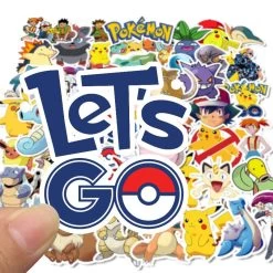 Pokémon Sticker Aufkleber - 50 Oder 100 Stück -Pokémon Spielzeug Geschäft product image 1951066870