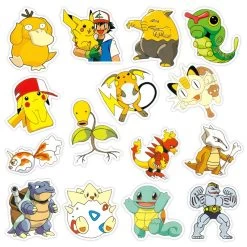 Pokémon Sticker Aufkleber - 50 Oder 100 Stück -Pokémon Spielzeug Geschäft product image 1951066872
