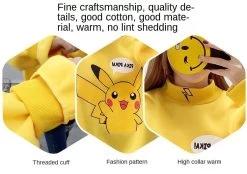 Stylisher Pokemon Pikachu Sweater Überlänge -Pokémon Spielzeug Geschäft product image 1953955669