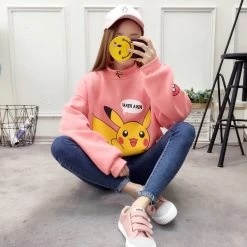 Stylisher Pokemon Pikachu Sweater Überlänge -Pokémon Spielzeug Geschäft product image 1953955688