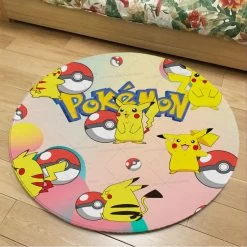 Runder Flanel Pokemon Teppich In Vielen Motiven -Pokémon Spielzeug Geschäft product image 1954375646