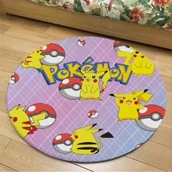 Runder Flanel Pokemon Teppich In Vielen Motiven -Pokémon Spielzeug Geschäft product image 1954375648