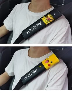 Auto Sitzgurt Cover Im Pikachu Oder Pokemon Design -Pokémon Spielzeug Geschäft product image 1954853399