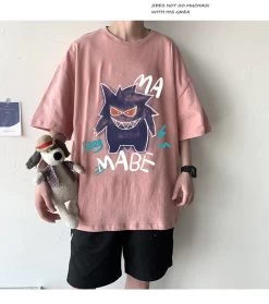 Cooles Oversize T-Shirt Mit Pokémon Gengar Print -Pokémon Spielzeug Geschäft product image 1966264191