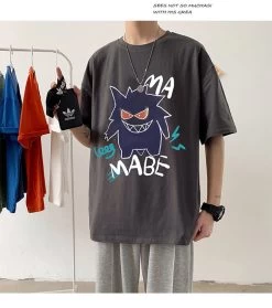 Cooles Oversize T-Shirt Mit Pokémon Gengar Print -Pokémon Spielzeug Geschäft product image 1966264209