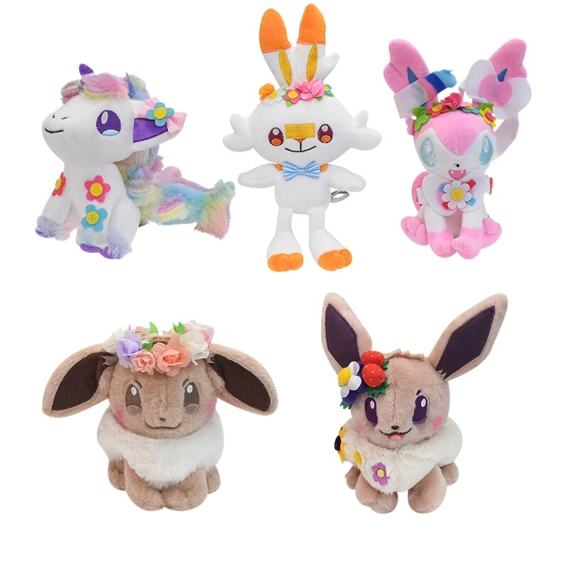 Pokemon Kuscheltiere In Der Blumen Edition: Evoli, Galarian Gallopa, Iksbat Etc. 2 Pokemon Kuscheltiere In Der Blumen Edition: Evoli, Galarian Gallopa, Iksbat Etc. - Image 2