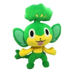 Pokémon Kuscheltier Vegimak Pansage, Ca. 20cm
