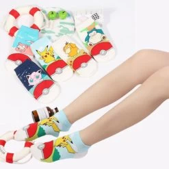 Bunte Pokémon Socken, One Size