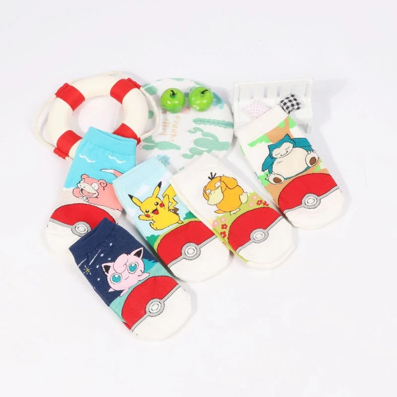 Bunte Pokémon Socken, One Size 4 Bunte Pokémon Socken, One Size - Image 4