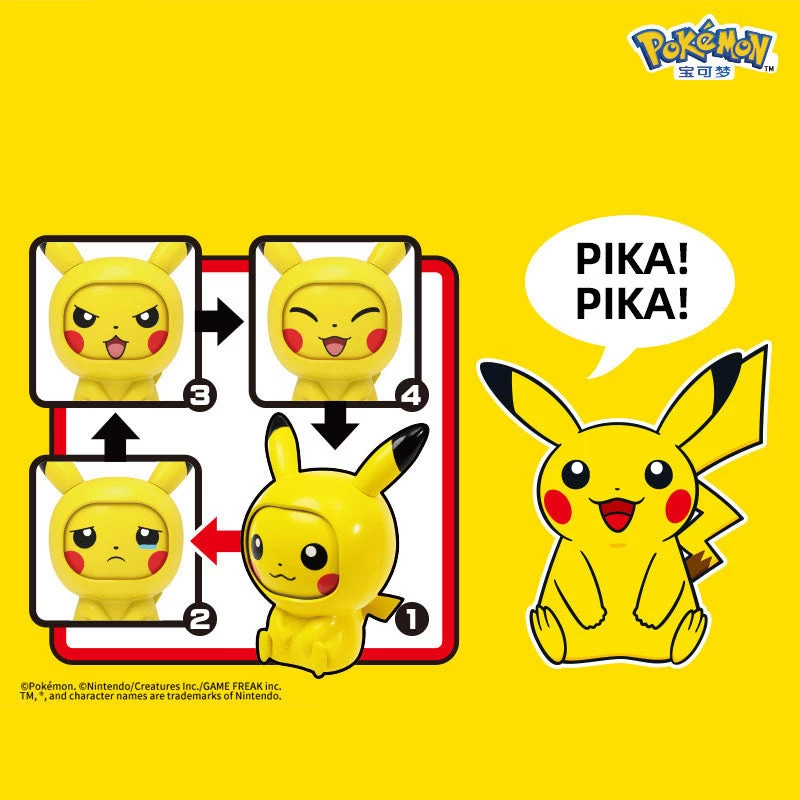 Pokémon Sammelfiguren Mit Wechselgesicht (ca. 5 Cm) 2 Pokémon Sammelfiguren Mit Wechselgesicht (ca. 5 Cm) - Image 2