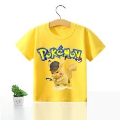 Pokemon Kinder Pikachu T-Shirt Für Den Sommer Viele Motive 30 Pokemon Kinder Pikachu T-Shirt Für Den Sommer Viele Motive -Pokémon Spielzeug Geschäft product image 1983752524