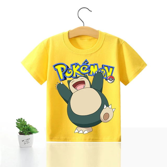 Pokemon Kinder Pikachu T-Shirt Für Den Sommer Viele Motive 13 Pokemon Kinder Pikachu T-Shirt Für Den Sommer Viele Motive - Image 13