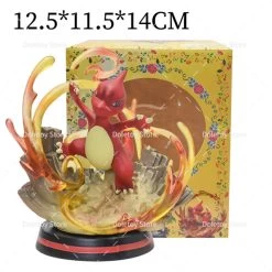 Pokémon Dekorative Sammelfiguren Charmander Squirtle Bulbasaur Chikorita Ivysaur Cyndaquil Vulpix -Pokémon Spielzeug Geschäft product image 1988323684