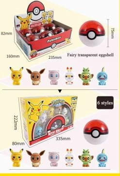 Pokémon Spielbox Mit Pokéball Und Gesichter-wechselnden Pokémons -Pokémon Spielzeug Geschäft product image 1988332086