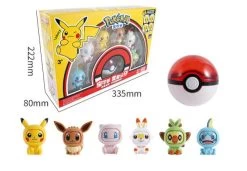 Pokémon Spielbox Mit Pokéball Und Gesichter-wechselnden Pokémons -Pokémon Spielzeug Geschäft product image 1988332091