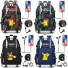 Pokémon Rucksack Mit Smartphone Ladefunktion