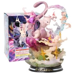 Pokemon Mewtwo Mewtu Mew Statue Sammel Figur